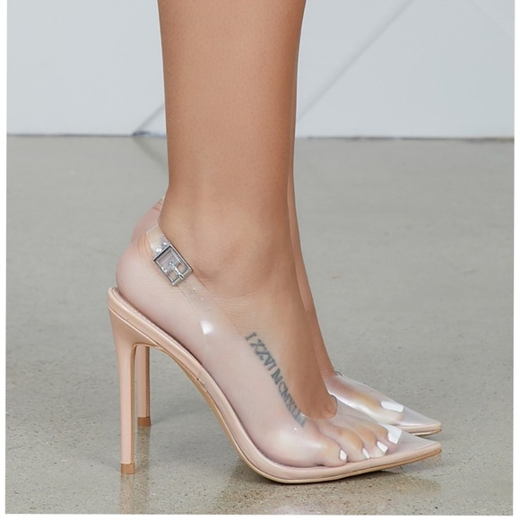 Last 10 Cinderella clear pumps - Picture 8 of 8